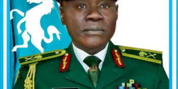 Chief of Army Staff (COAS), Lieutenant-Gen Faruk Yahaya