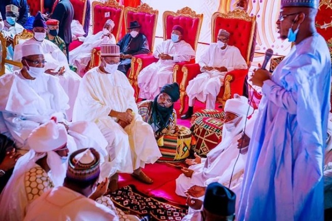 Top Leaders Storm Bichi for Yusuf Buhari and Zahra Bayero’s Wedding