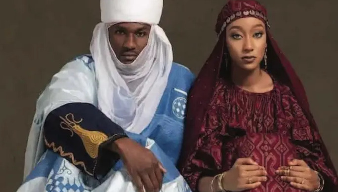 Yusuf Buhari and Zahra Bayero