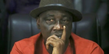 Former Minister of Internal Affairs and Senator representing Benue South Senatorial District, Comrade Patrick Abba Moro