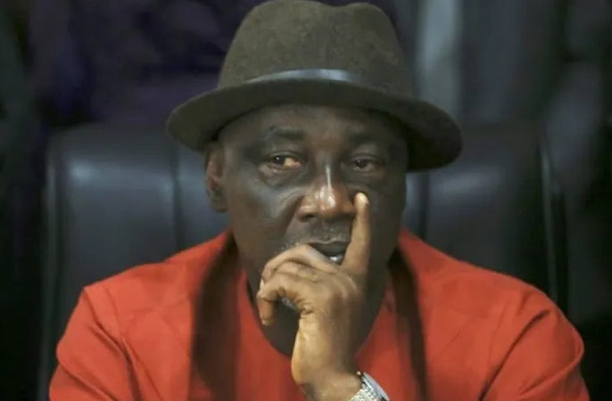 Former Minister of Internal Affairs and Senator representing Benue South Senatorial District, Comrade Patrick Abba Moro