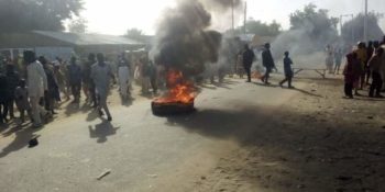 Riot In Kogi As Policeman Allegedly Kills Boy Over N20 Sachet Water