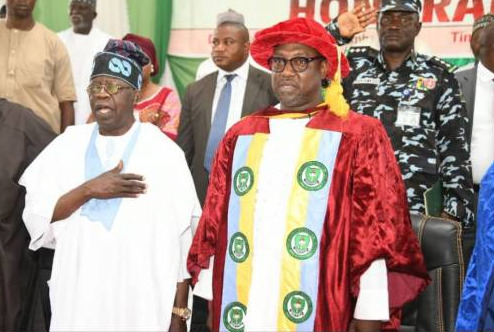 Niger State governor, Abubakar Sani-Bello, has declared support for National Leader of the All Progressives Congress, Asiwaju Bola Ahmed Tinubu