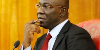 Senator representing Enugu West Senatorial District in the National Assembly, Prof. Ike Ekweremadu