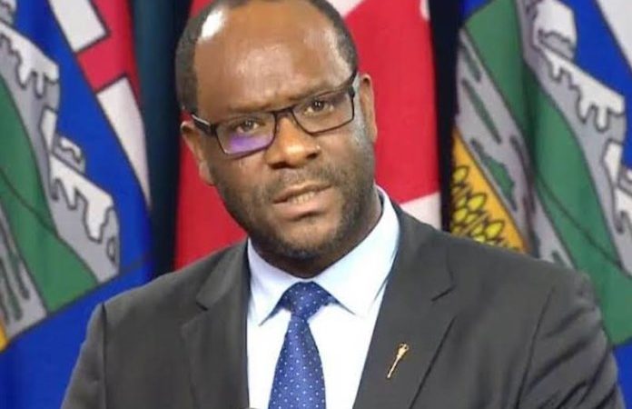 Nigerian-born former Minister of Justice and Solicitor-General of Alberta, a province in Western Canada, Kaycee Madu