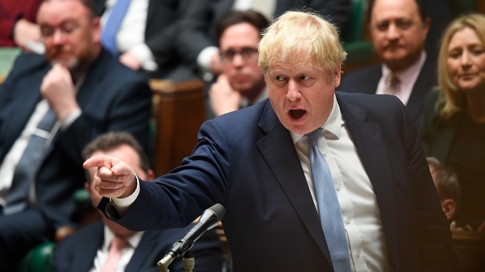 UK's Prime Minister, Boris Johnson