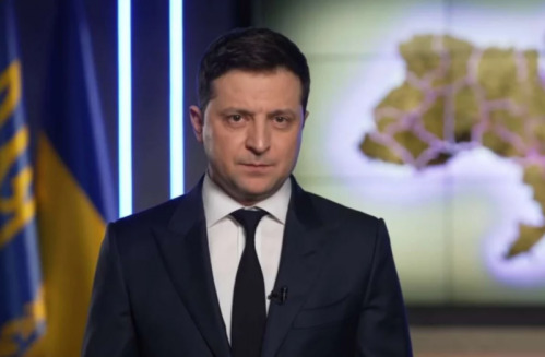 Ukrainian President Volodymyr Zelenskyy