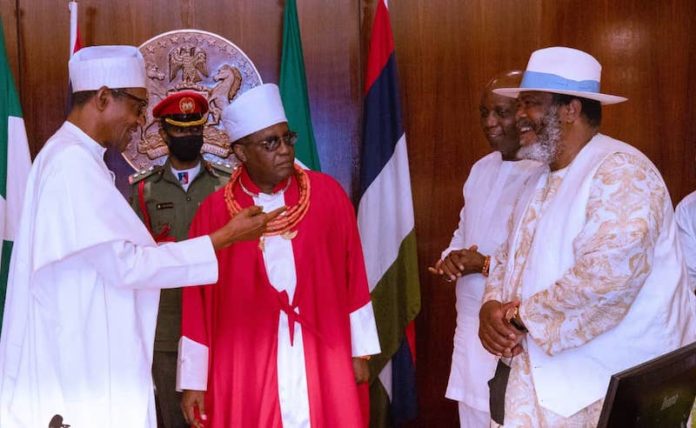 The President announced his support while receiving in audience at the State House, Abuja, the Oba of Benin, H.R.M. Omo N’Oba Uku Akpolokpolo Ewuare II, accompanied by members of the Royal Court of Benin and the Board of Trustees of the Benin Royal Museum.