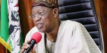 Minister of Information and Culture, Alhaji Lai Mohammed