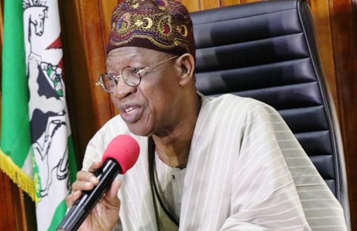 Minister of Information and Culture, Alhaji Lai Mohammed