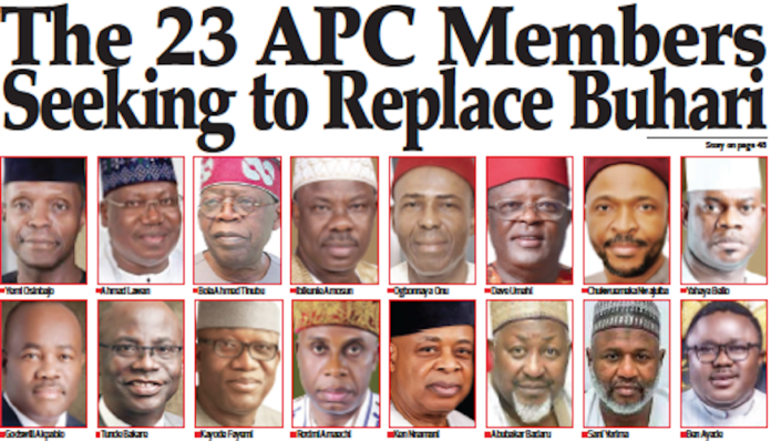 Meet the 22 men and one woman who want to succeed Buhari. They come from diverse backgrounds – reflecting Nigeria’s rich diversity.