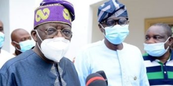 Bola Tinubu and Governor Sanwo-Olu