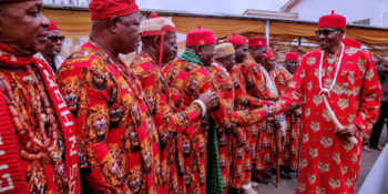 President Muhammadu Buhari and Igbo Leaders