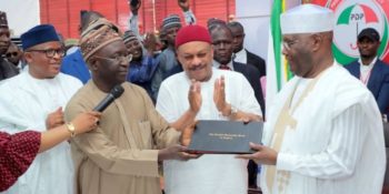 Atiku Receives Certificate Of Return