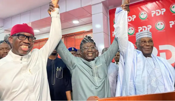 PDP Governors, Others Hail as Atiku Names Okowa Running Mate