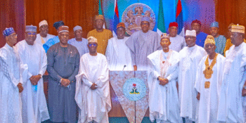 Desperate to Stave Off Mass Defection, Buhari Meets 22 Aggrieved APC Senators