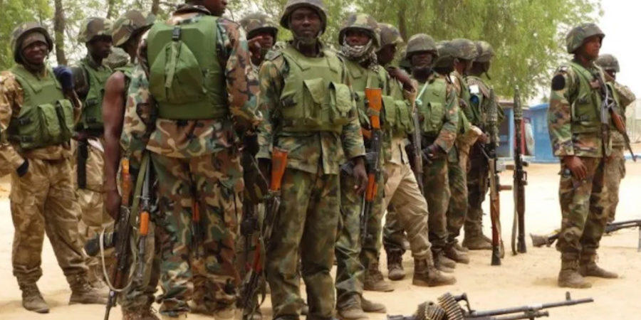 Nigerian soldiers