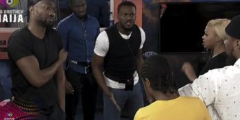 #BBNaija Season 7 Day 25: Adekunle And Sheggz Have Altercation