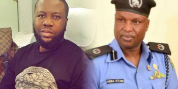 Abdulraman Abbas, also known as Hushpuppi and the suspended Deputy Commissioner of Police (DCP), Abba Kyari