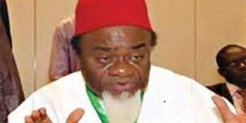 Former governor of Anambra State, Dr. Chukwuemeka Ezeife